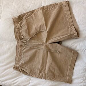 American Eagle Outfitters Light Brown Drawstring Shorts